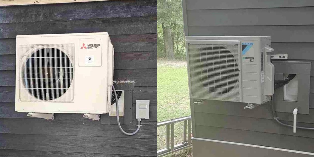 Comparing Daikin and Mitsubishi Minisplit Systems for Coastal Climates